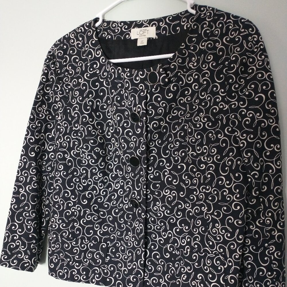 Ann Taylor LOFT Contemporary Workwear Suit Jacket